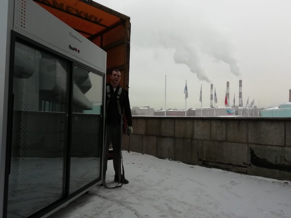 Перевозка холодильника